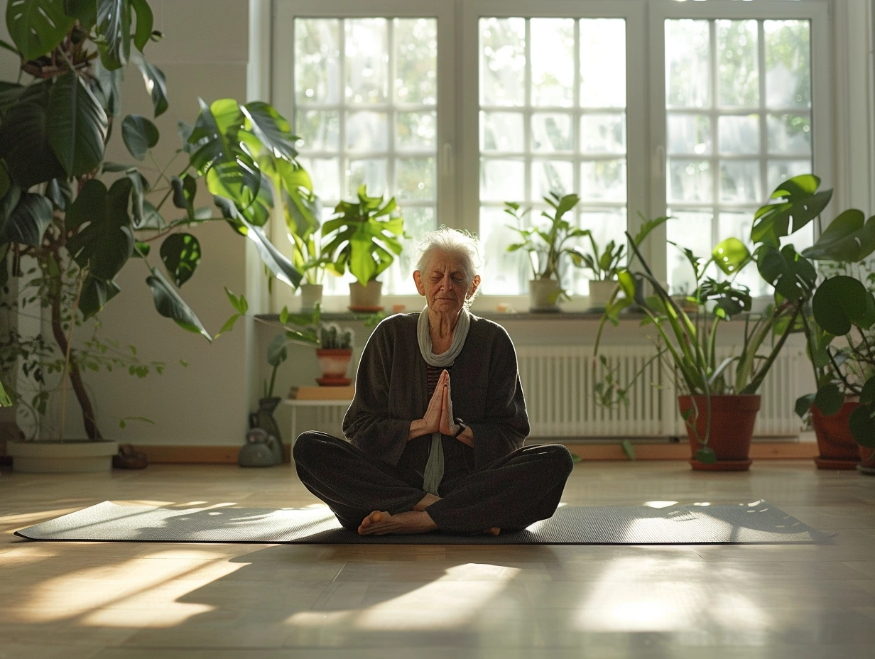 М'яка практика йоги для старшого покоління
